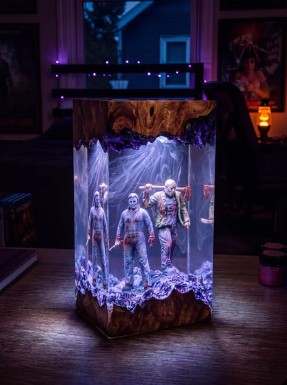 Horror Resin Lamps