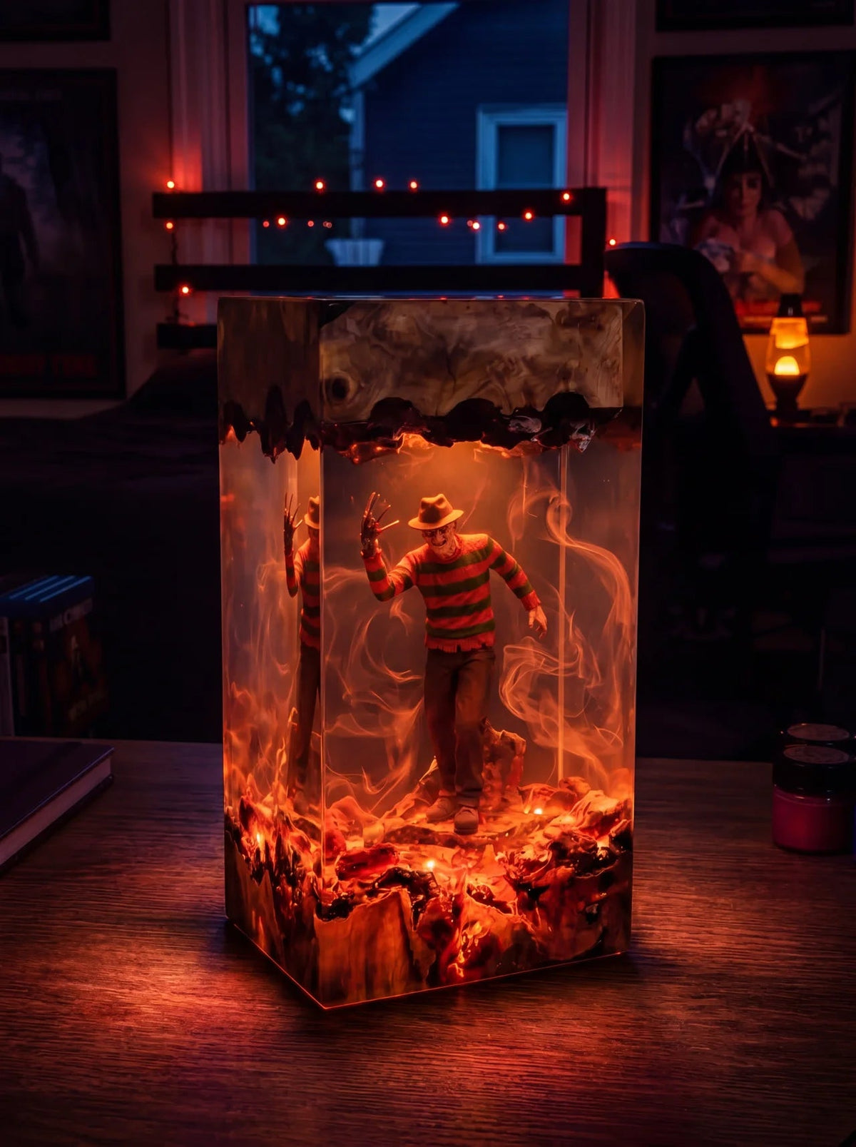 Horror Resin Lamps