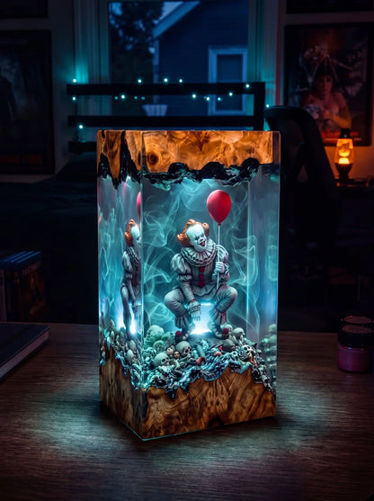 Horror Resin Lamps