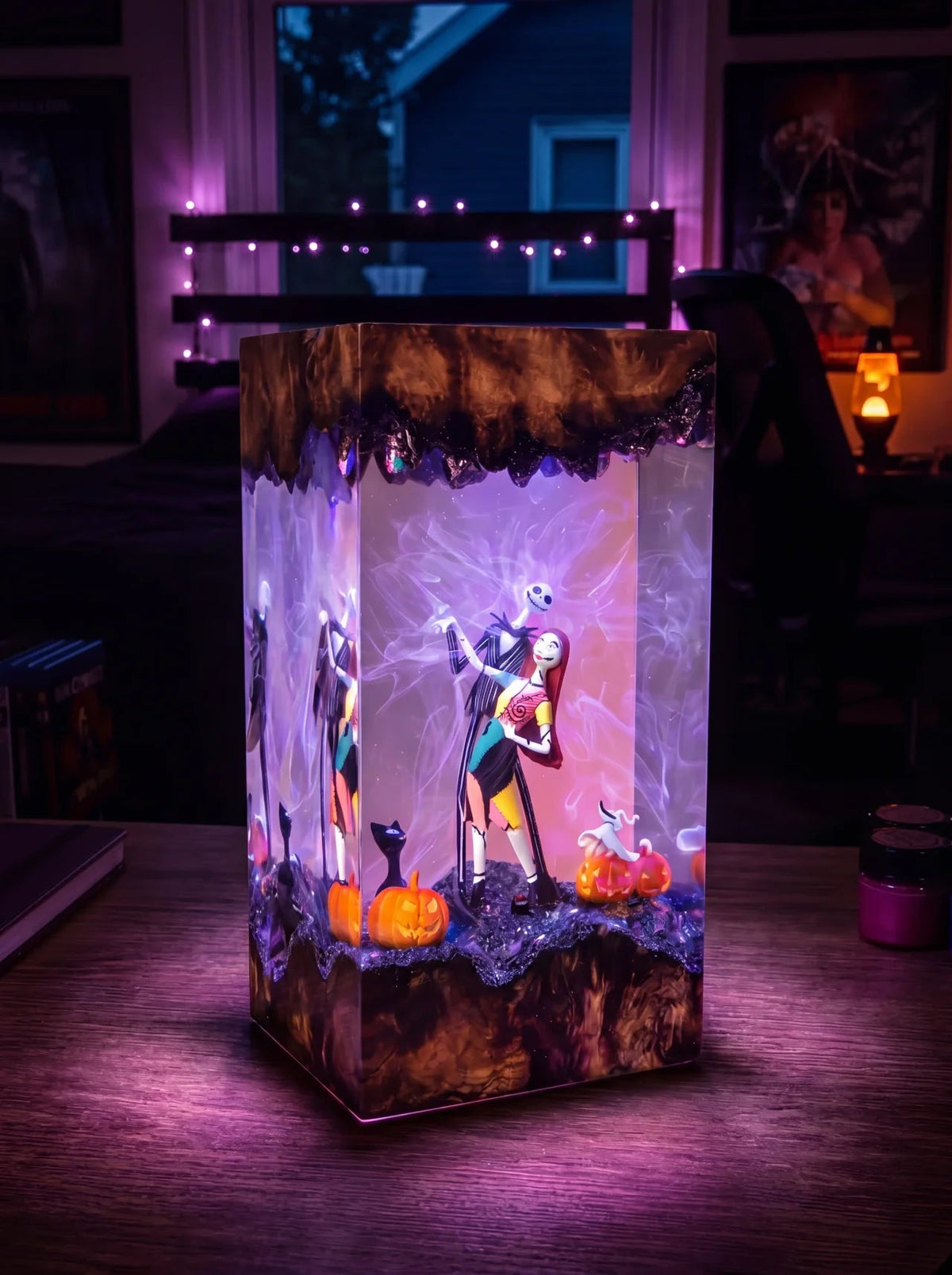 Horror Resin Lamps
