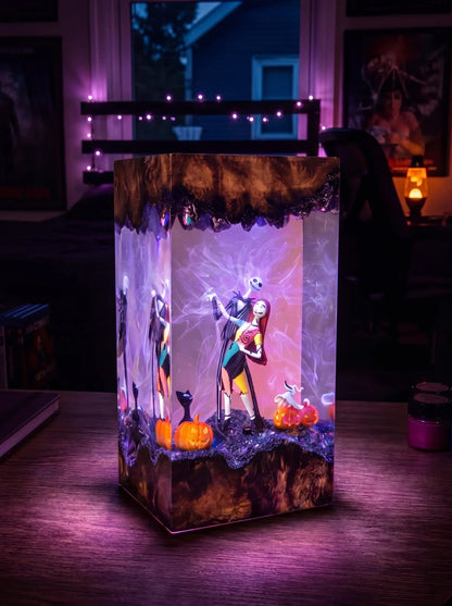 Horror Resin Lamps