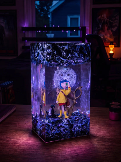 Horror Resin Lamps